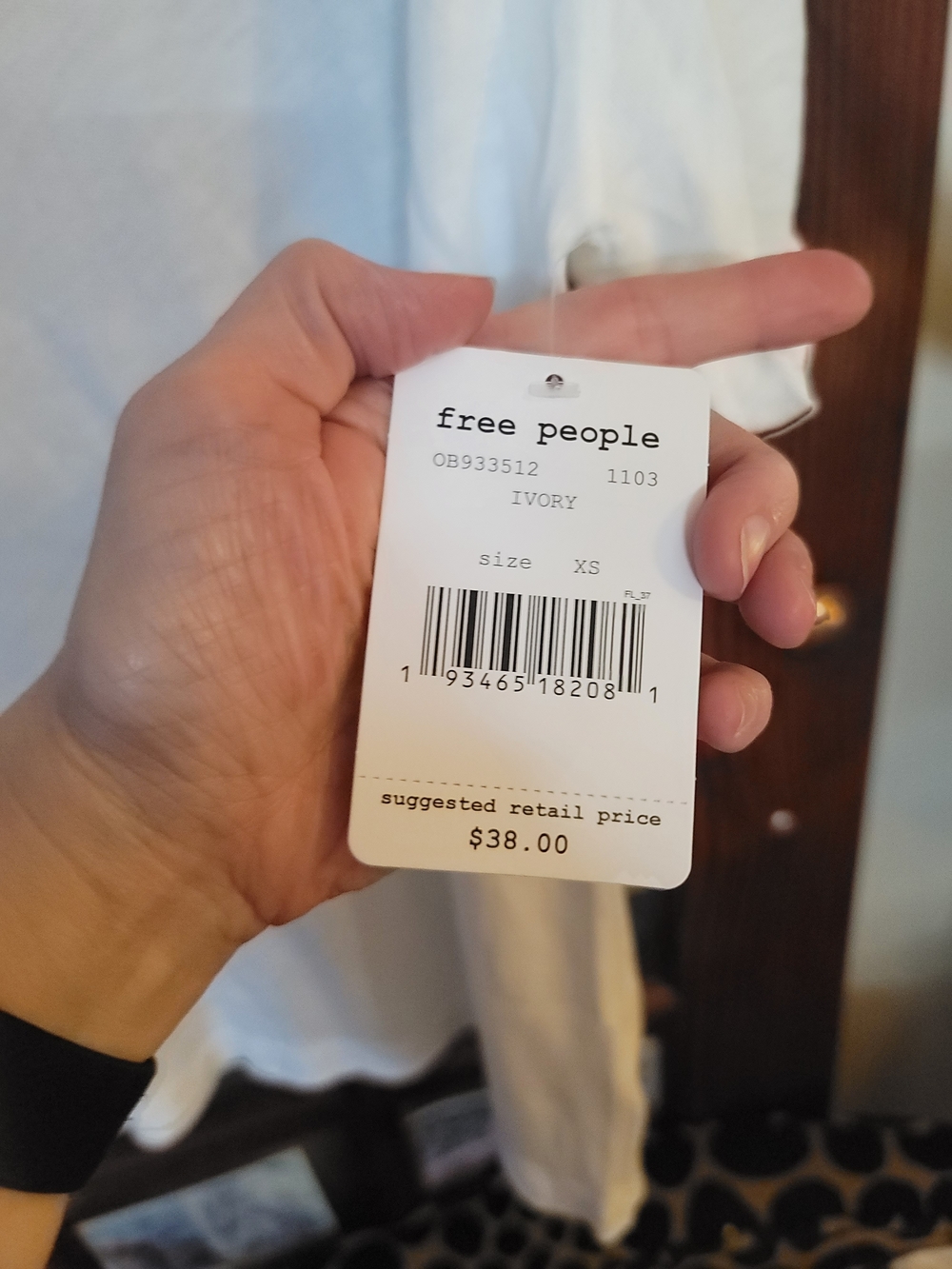 We The Free White Crewneck Tee - Picture 5 of 8
